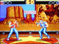 une photo d'Ã©cran de Fatal Fury 2 (Megadrive) sur Sega Megadrive